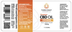 Full Spectrum Oil Label