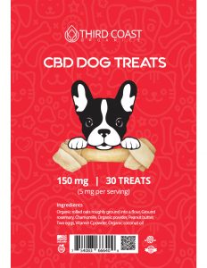 Dog treats label